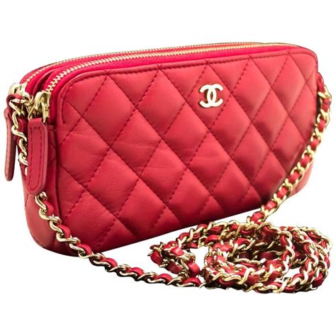 chanel double chain bag|chanel bags wallet on chain.